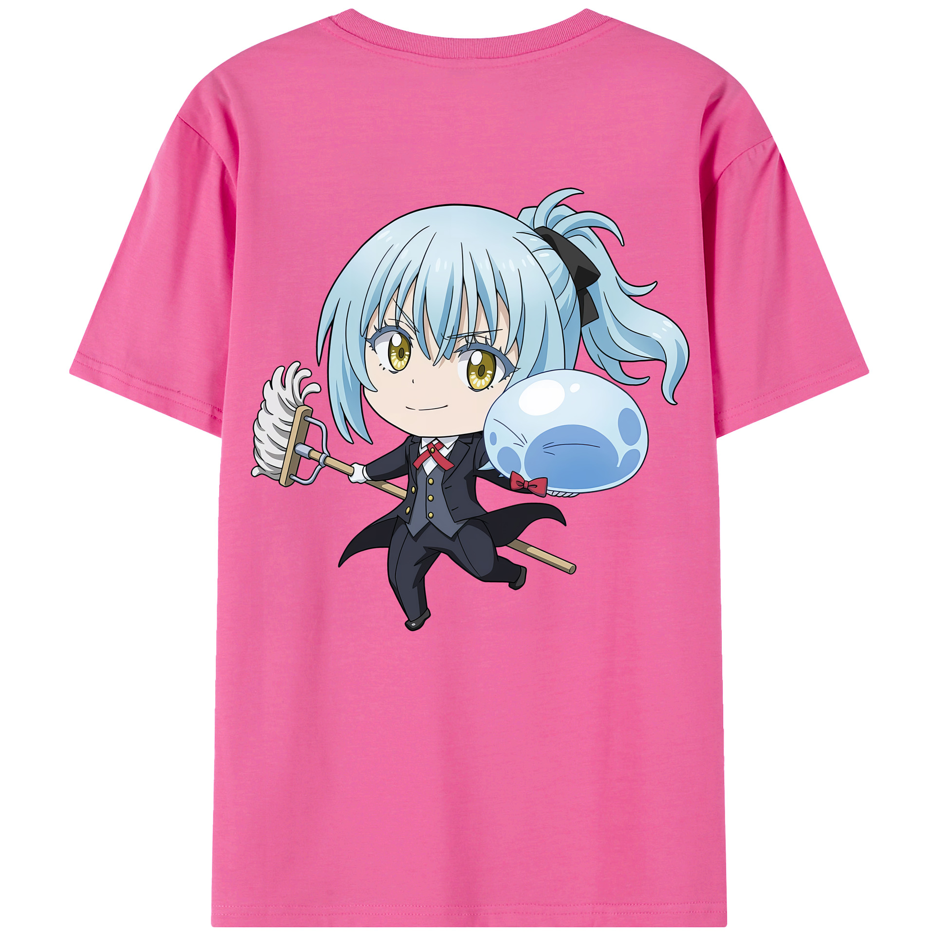 （画像用） 転スラ Regarding Reincarnated to Slime レディース半袖Tシャツ(バックプリント)